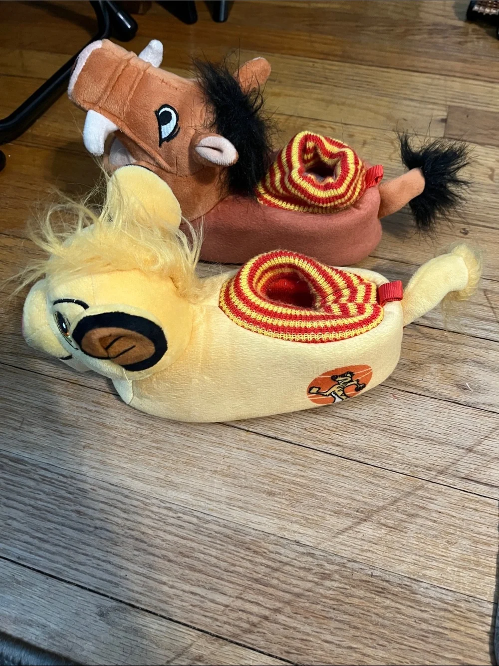 Lion king Slippers for Kids - Yellow and Brown
